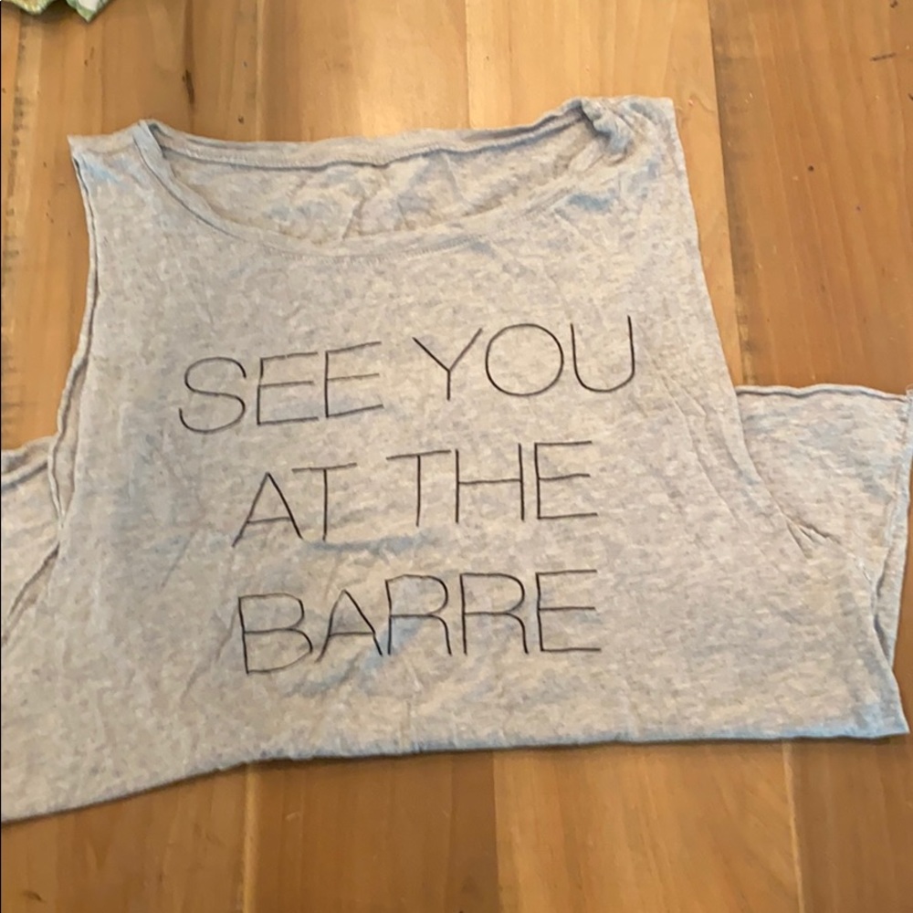 Emi Jay “see you at the barre” tank one size